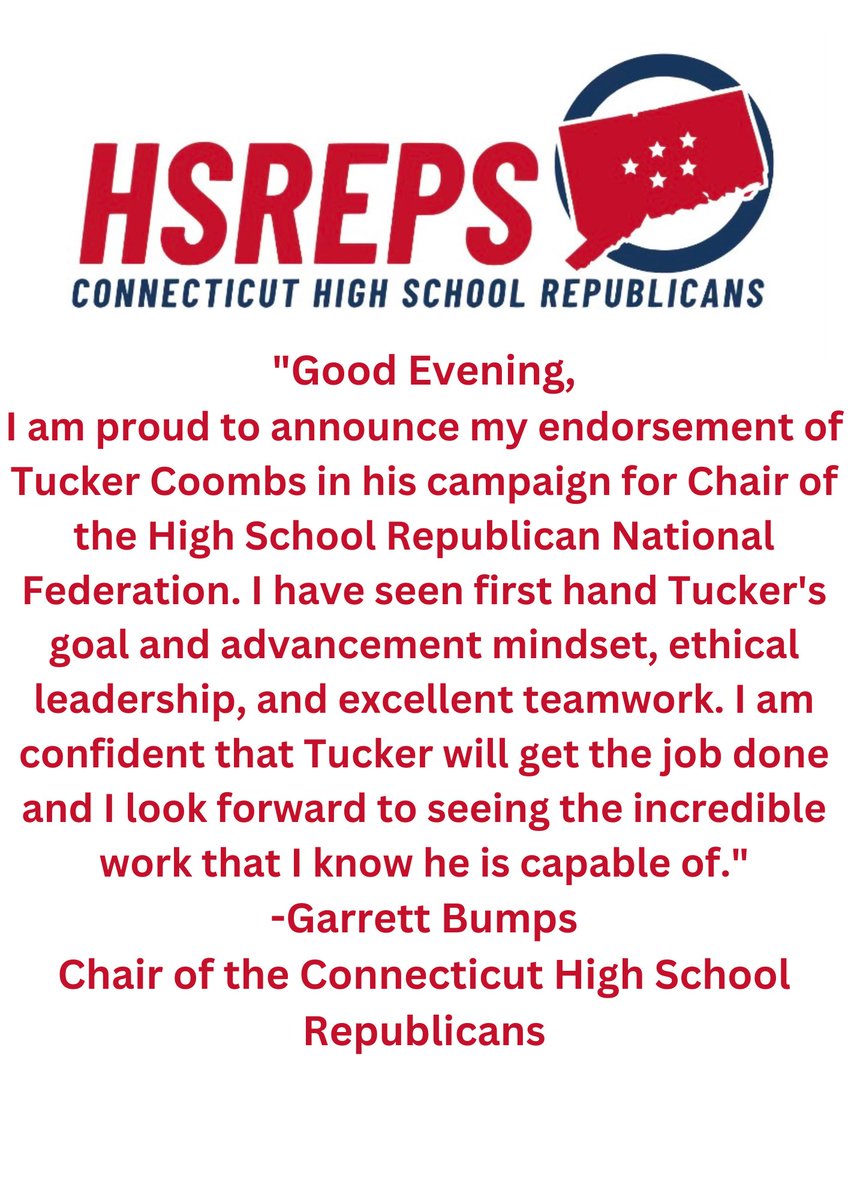 Connecticut High School Republicans (@cthsreps) on Twitter photo 