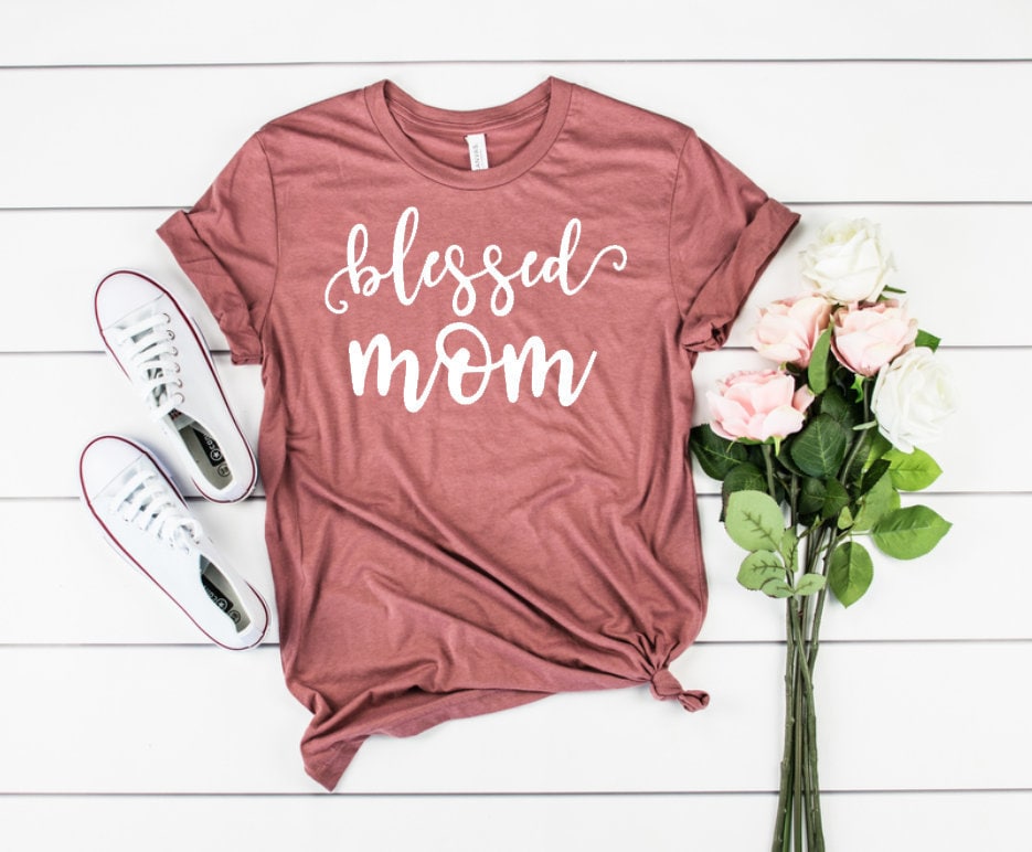 azercrafts's tweet photo. Excited to share the latest addition to my #etsy shop: Blessed mom shirt / blessed mama / mom shirt / gifts for her / mother's day shirt https://t.co/UjeGO0Noon #birthday #mothersday #shortsleeve #crew #blessedmama #blessedmamashirt #momshirt #mamashirt #wifeshirt https://t.co/hwpAYtMvG7