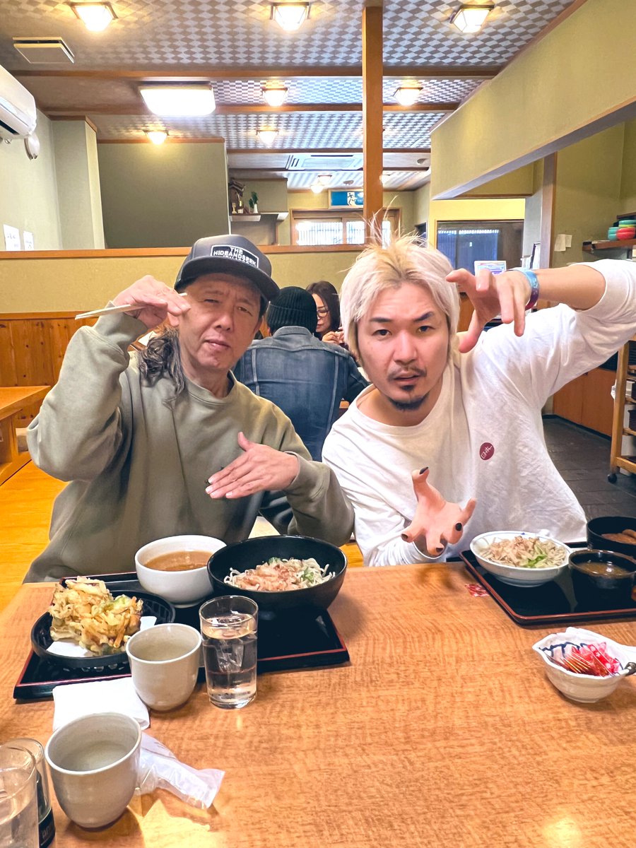 福井のBrotherたち　1日じゃ足りない💦
蕎麦食って温泉行ってレコード屋行って箱でみんなで聴こうとしたい日和

ここにも俺の音を届けれて嬉しい

ロイさんが話しかけて来た楽屋
ピスタチオさんとのやり取り
ジャマイカ押忍🇯🇲🙏