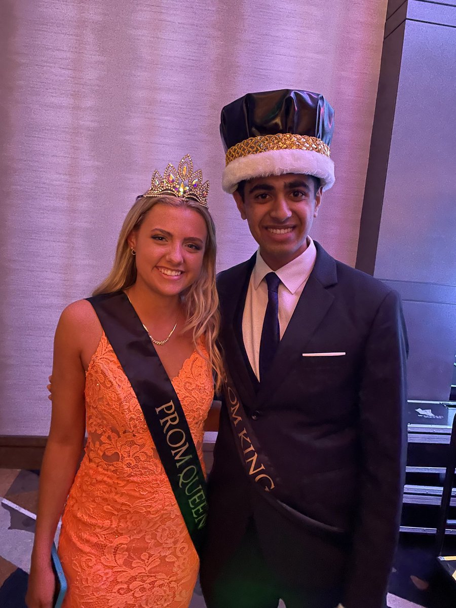Congratulations to our PROM King Ojas and Queen Ella#RHSRoar