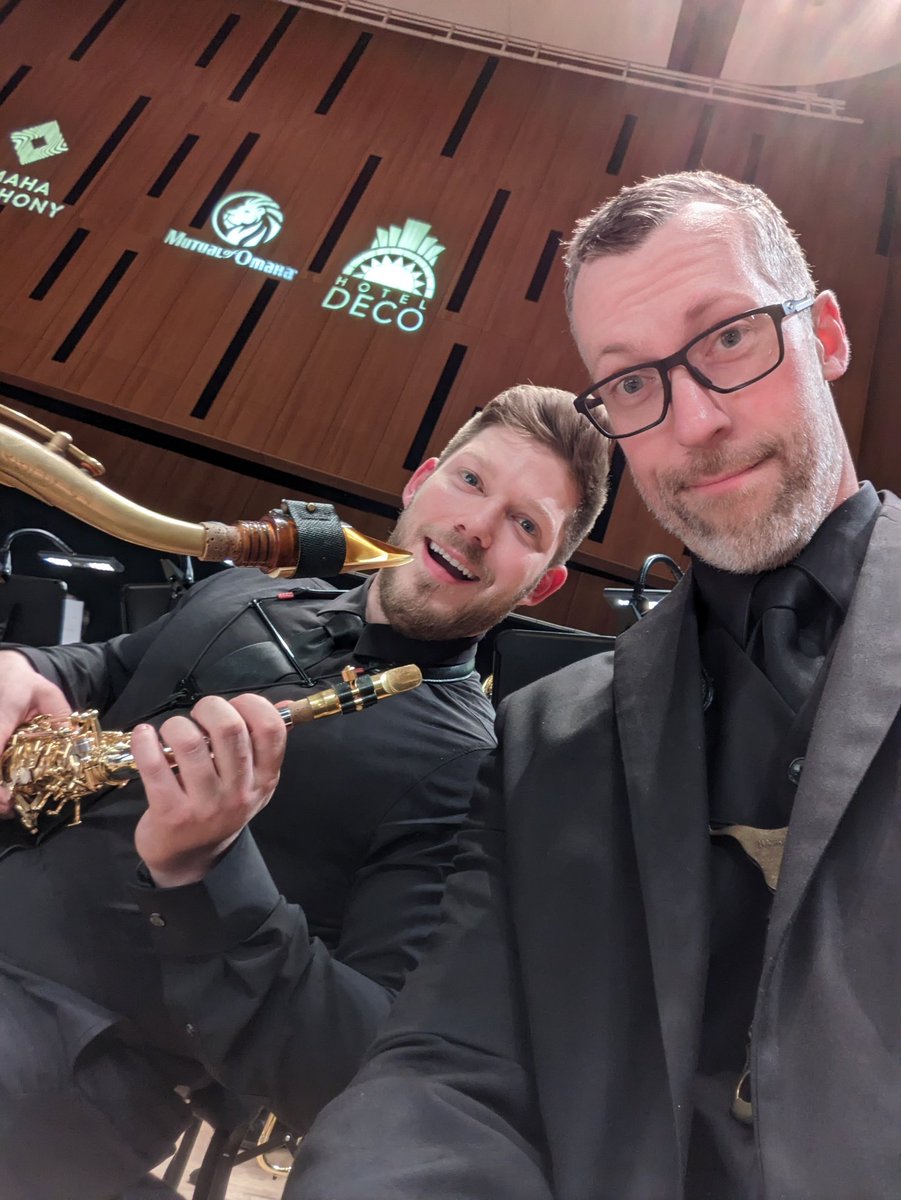 jwhmusic's tweet photo. Had some fun tonight with @thetemptations and @nickmaysax in Omaha. Pretty awesome backing up a Motown legend. One more gig tomorrow... gotta get a section picture. #iplayeastman #rovner #keyleaves https://t.co/McyXXjvt1D