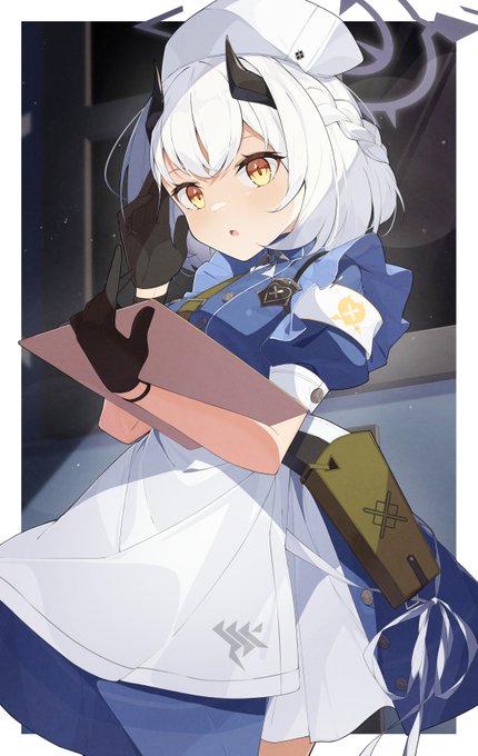セナのイラストです  #ブルアカ