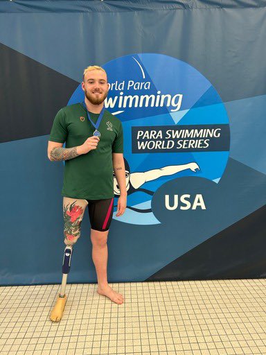 ParalympicsIRE's tweet image. 🌎 Citi Para Swimming World Series

Minneapolis - Day 3 ✅

🥈 Another silver medial for Barry McClements in the 100m backstroke final with a time of 1:06.99🔥

#TheNextLevel