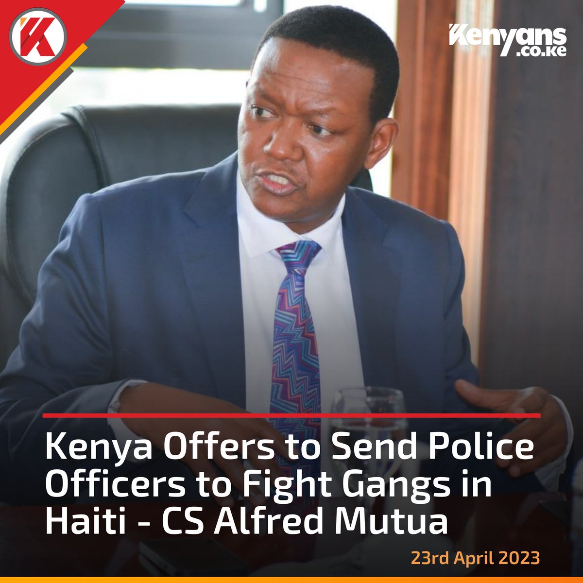Mohamed1_Abdi's tweet image. The government is unable to contain the banditry menace but Alfred Mutua wants to take our police officers to fight gangs in Haiti. Not making any sense. Celine Dion Sudan DJ Fatxo Akothee Paul Mackenzie Jakakimba Raila Odinga ndii Eastleigh #djfatxo #datadeal #LondonMarathon