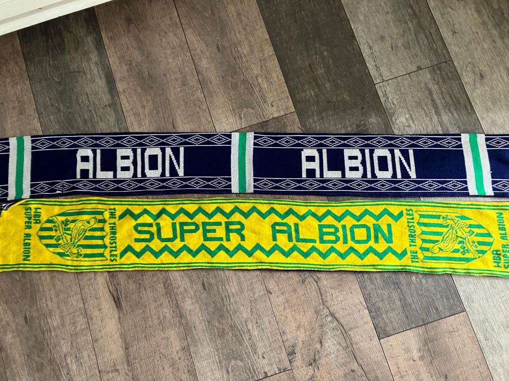 stu_lighty's tweet photo. All set for the big game today!
Come on you Baggies!
#wba #scarfsunday https://t.co/WihixKss7P