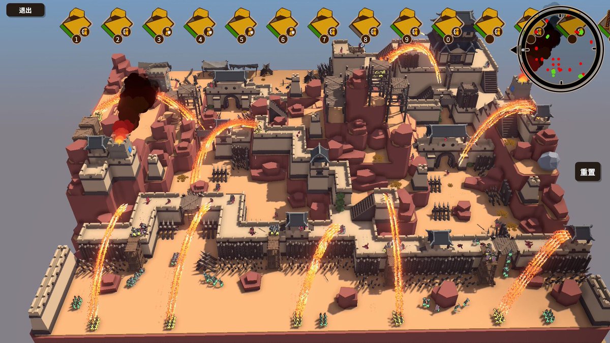 ScreamboxGames's tweet photo. Created by player. A well-designed fort. 🏯

#indiegames #gaming #SWS #indiedev https://t.co/e4hDNoBTy9