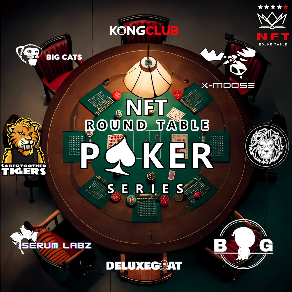 DelphiMummy's tweet image. ♣️♦️ NFTRT POKER WEEK 4 ♠️♥️

Join us again today at the tables
It’s your last chance to qualify for the grand final next week
NFTRT HOLDERS ONLY
Join any of the projects in the graphic to enter
Top 3 win nft’s Top 10 make the final

#nftrteth