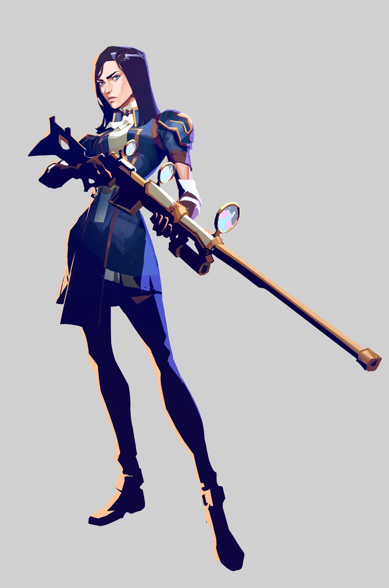 arcaneindetail's tweet photo. Riot × Arcane Caitlyn Character Art by Envar Studio ✨️ https://t.co/sF1NEKWGKl