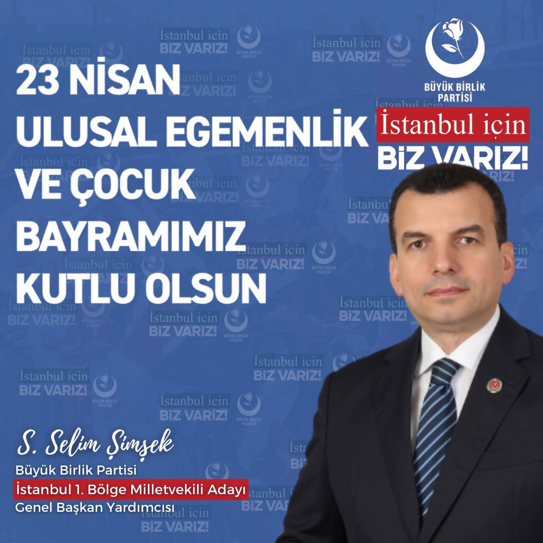 s_selimsimsek's tweet photo. TBMM'nin kuruluşunun 103. yılını ve dünyadaki en kıymetli varlıklarımız tüm çocuklarımızın 23 Nisan Ulusal Egemenlik ve Çocuk Bayramı'nı kutluyorum. Bu günü dünya çocuklarına armağan eden Mustafa Kemal Atatürk’ü ve yol arkadaşlarını rahmet ve saygıyla yâd ediyorum.
#23Nisan https://t.co/nKFJvTECBV