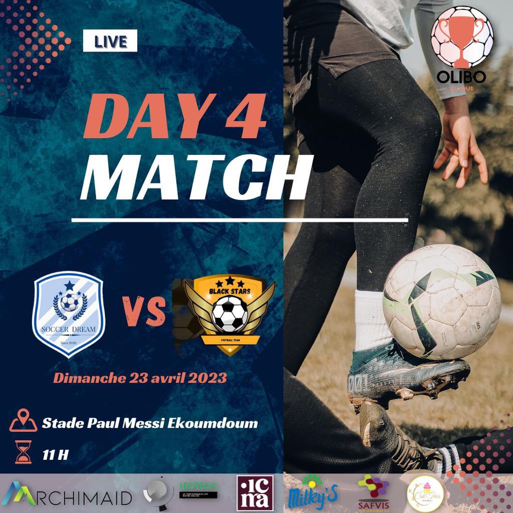 237blackstar's tweet photo. Jour de match pour nos étoiles noires contre l’équipe vaillante du Soccer Dream ce dimanche à 11h du côté de Odza auberge. https://t.co/OaXxu60eQb