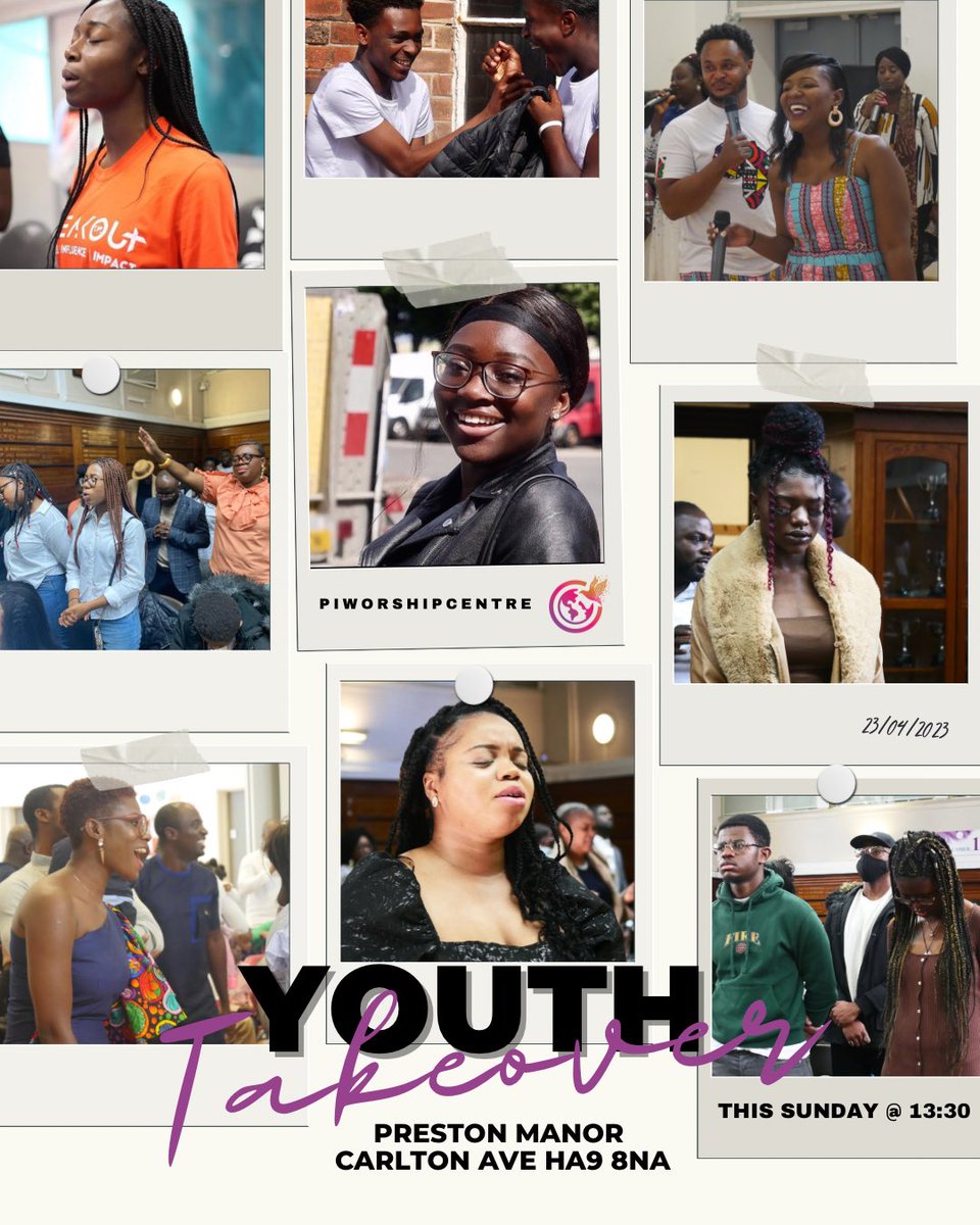 PIworshipcentre's tweet photo. #issatakeover
Join us for service today as the youth takeover in climaxing #youthweek2023
We can’t wait to see you! https://t.co/Mvr3ByzCuc