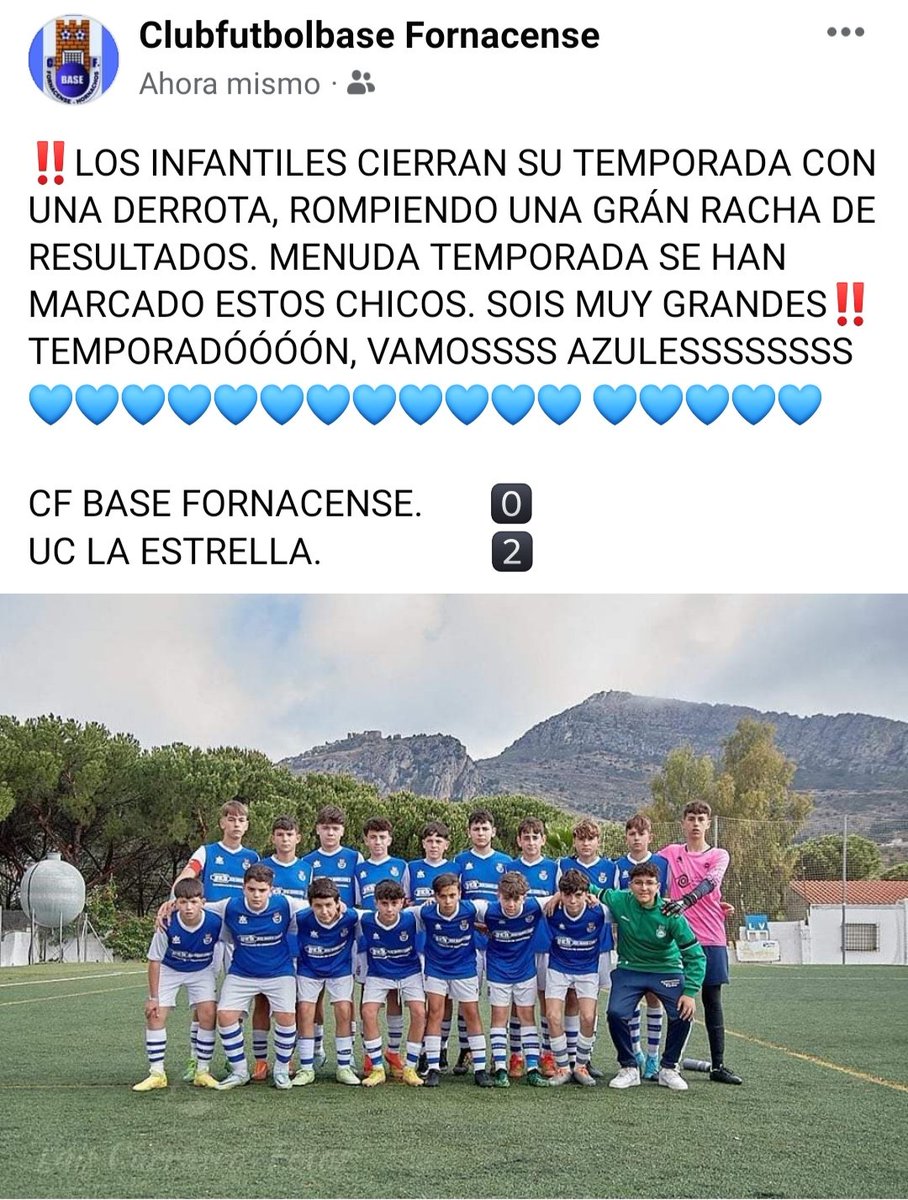 Club Fútbol Base Fornacense (@cfbfornacense) on Twitter photo 