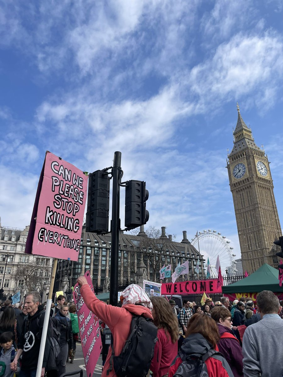 roz_mcgee's tweet photo. Great day at #TheBigOne looking for government to meet the climate goals they agreed to https://t.co/OmSja9k7Sh