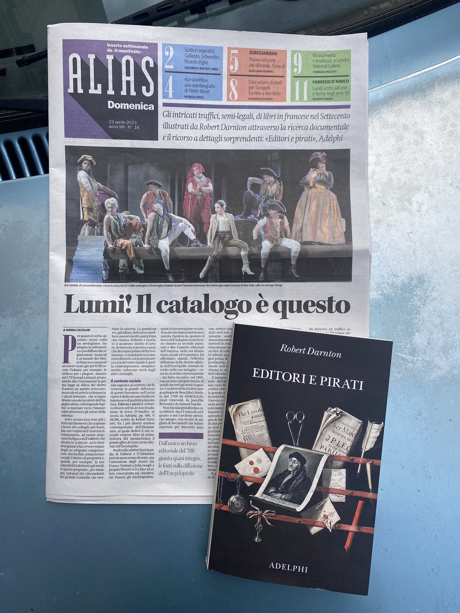 GiCivi's tweet photo. Alcuni editori rubavano titoli dagli altri cataloghi. Alle ragioni che favorirono la grande diffusione di questo fenomeno nell'ancien régime è dedicato uno studio di godibilissima lettura, “Editori e pirati” di Robert Darnton, tra i più illustri studiosi dell'Illuminismo https://t.co/t60pKtTR1T