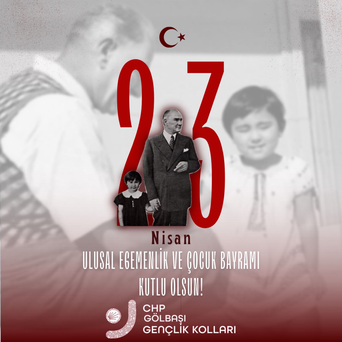 Büyük Önderimiz Gazi Mustafa Kemal Atatürk'ün tüm dünya çocuklarına armağanı 23 Nisan Ulusal Egemenlik ve Çocuk Bayramı kutlu olsun. 
#23Nisan 🇹🇷