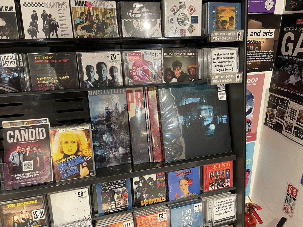 sensesforever's tweet photo. There’s a small number of copies of our debut album still available @hmvcoventry for anyone passing through today feel free to pick one up 😉
Out now on @42_records
#LPWS https://t.co/Zg0buAjLMX
