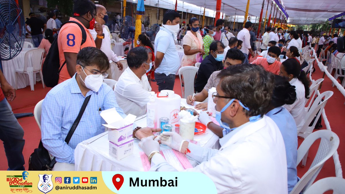 aniruddhasadm's tweet photo. Hemoglobin check-up:- A necessary step before blood donation.
#BloodDonor #SaveaALife #BeASaviour #hemoglobin #blooddonation #MegaBloodDonationCamp https://t.co/jfI8HGpJHK