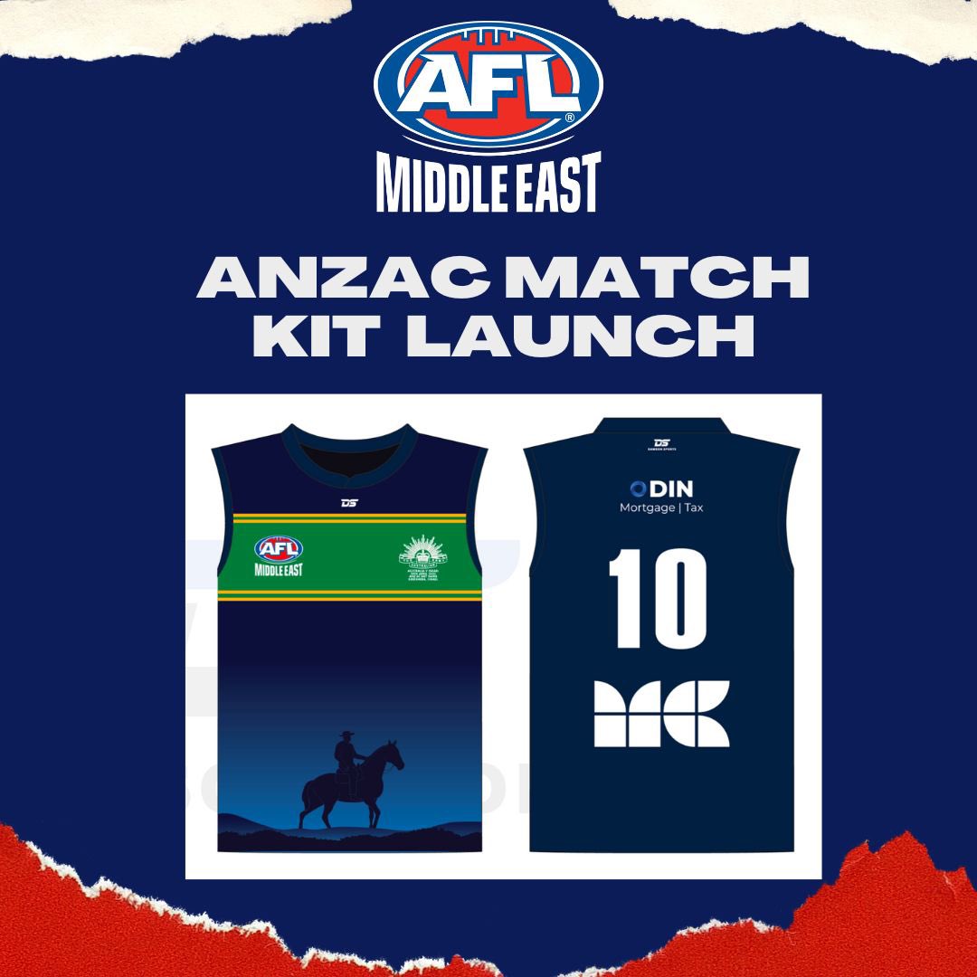 What we will be wearing for the historic ANZAC Match in Be’er Sheva, Israel on Saturday 29th April. 🙌