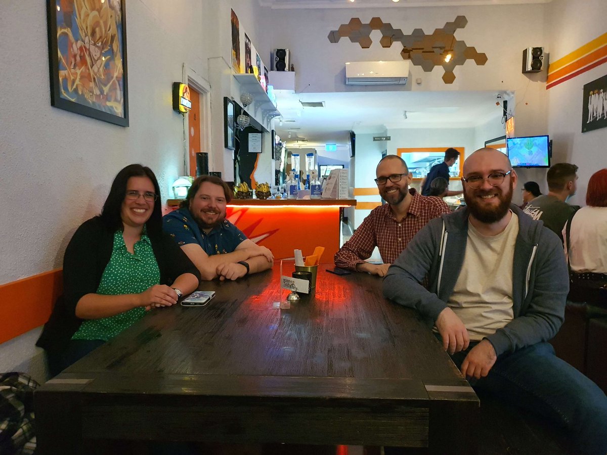 Had an awesome time at the @GhostDC_ Canberra meet up with cjambrose, <a href="/intrepid392/">intrepid392</a> and @ChaoticTB! Looking forward to the next one! 🥳