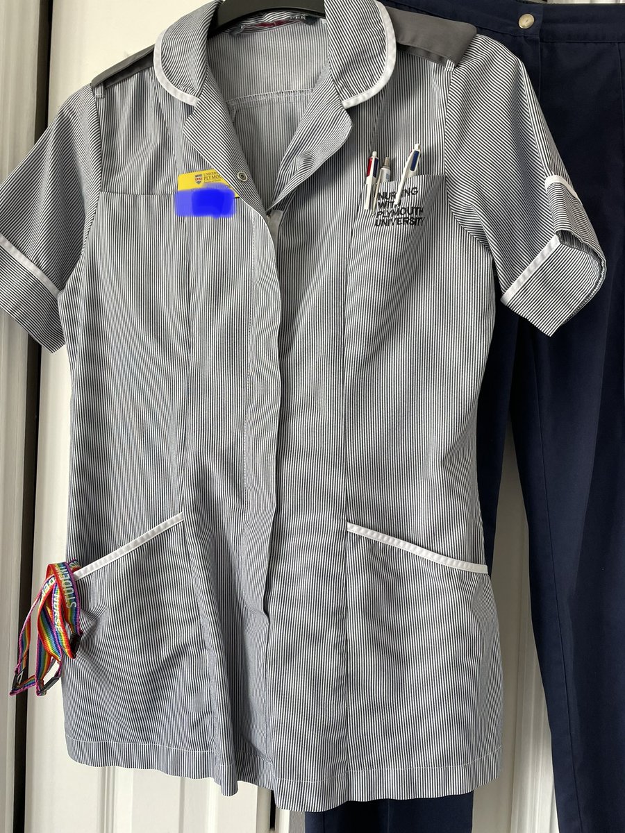 #punc20 #placementready. Shoes polished uniform organised and off out in a bit to buy some meals.#EAU4@torbayhospital