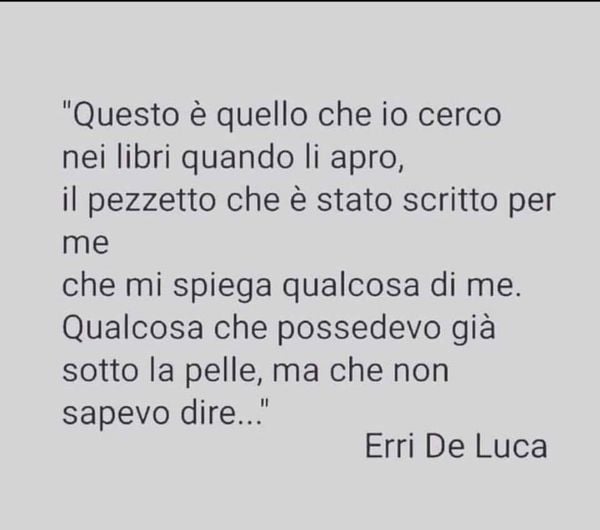 #23aprile #GiornataMondialeDelLibro #errideluca