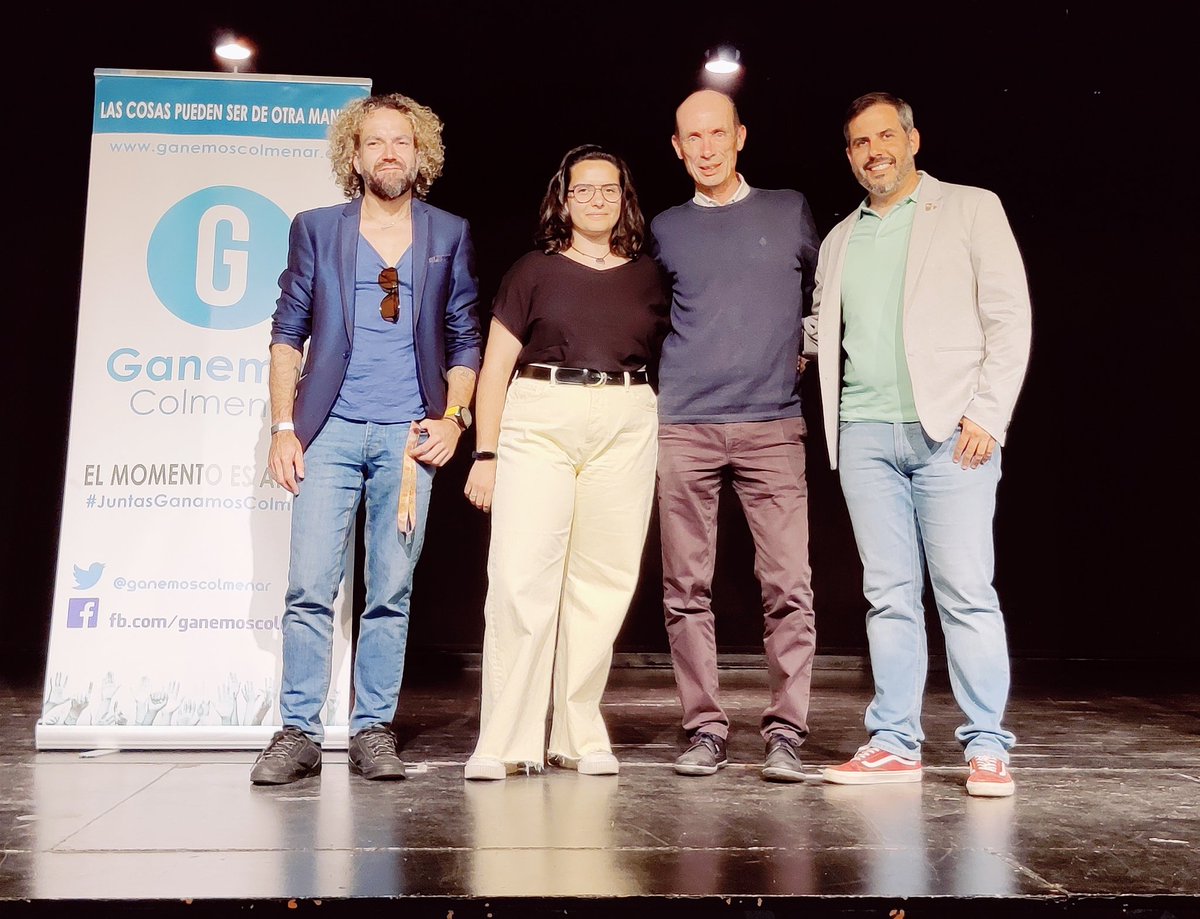Ganemos Colmenar (@ganemoscolmenar) on Twitter photo 📷 Ayer presentamos la candidatura de <a href="/GanemosColmenar/">Ganemos Colmenar</a> para las Elecciones del #28M para hacer de #ColmenarViejo un #ColmenarParaVivir y un #ColmenarConSentido.
Muchas gracias a <a href="/CuestaLozano/">Daniel Cuesta Lozano</a> por acompañarnos y estar tan preocupado por la situación sanitaria en Colmenar Viejo. 📷 Ayer presentamos la candidatura de <a href="/GanemosColmenar/">Ganemos Colmenar</a> para las Elecciones del #28M para hacer de #ColmenarViejo un #ColmenarParaVivir y un #ColmenarConSentido.
Muchas gracias a <a href="/CuestaLozano/">Daniel Cuesta Lozano</a> por acompañarnos y estar tan preocupado por la situación sanitaria en Colmenar Viejo.