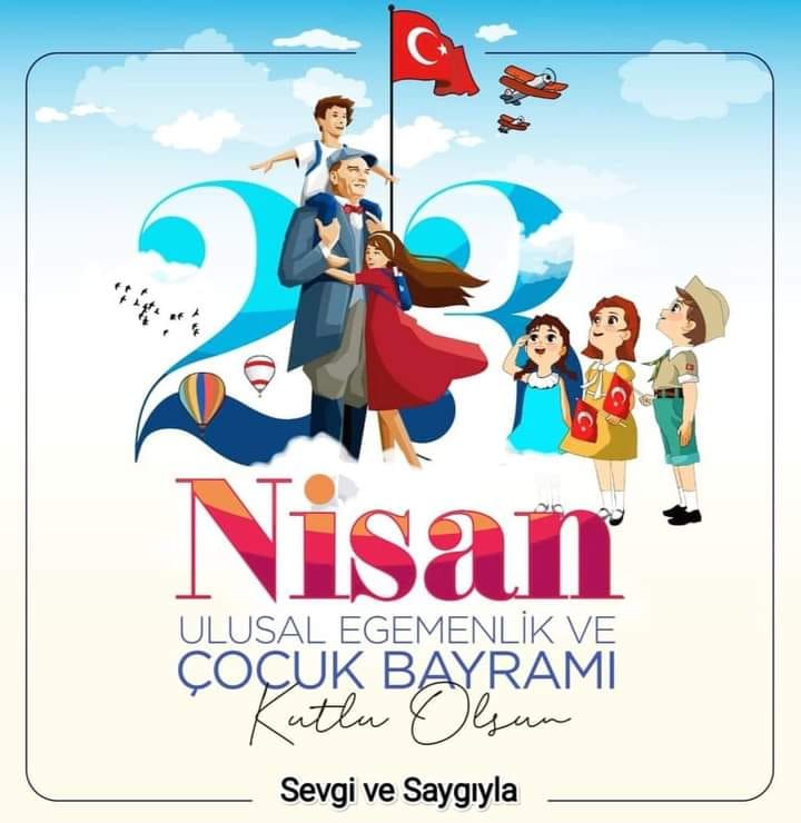 Today is 23th April, Turkey celebrates the day of 'national sovereignty and child day'. This is the day, when Atatürk has established the national assembly of Turkey in 1920, taking the power from  Ottoman's family and giving it to Turkish nation. The last sultan escaped then.