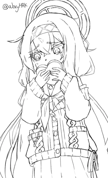 ウイちゃん
#ウイ #ブルアカ #ウイお誕生日おめでとう 