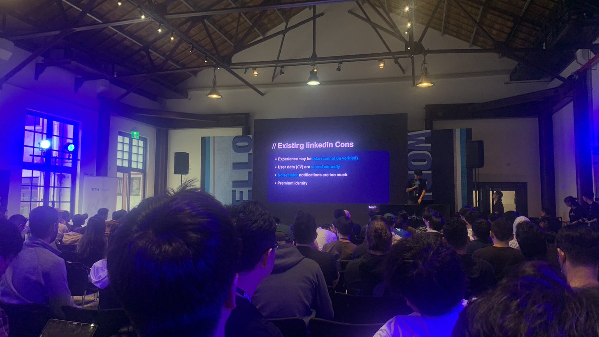 francescoswiss's tweet image. Great closing with great demos at the @EthTaipei #hackthon! Many good teams deploying on @LineaBuild and @infura_io 🔥🔥

Thanks for the support from the other sponsors @gnosischain @ethereum @ThunderCoreLab @ConsenSys @BloctoApp @DataverseOS @furucombo @AppliedZkGuild