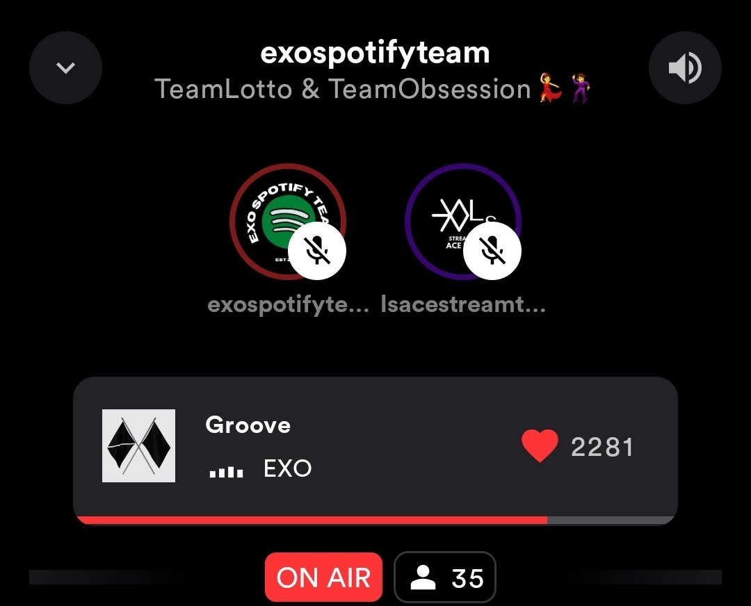 exospotifystats's tweet photo. [📣]

Ls, if you don't know, we are live 24/7 on @STATIONHEAD.

Currently, we are doing a #TeamLotto and #TeamObsession challenge!

Please visit our channel if you have time and practice streaming with us in preparation for #EXO comeback!

🔗https://t.co/DgTP0MW4Dx

@weareoneEXO https://t.co/4mz0nFIUwc