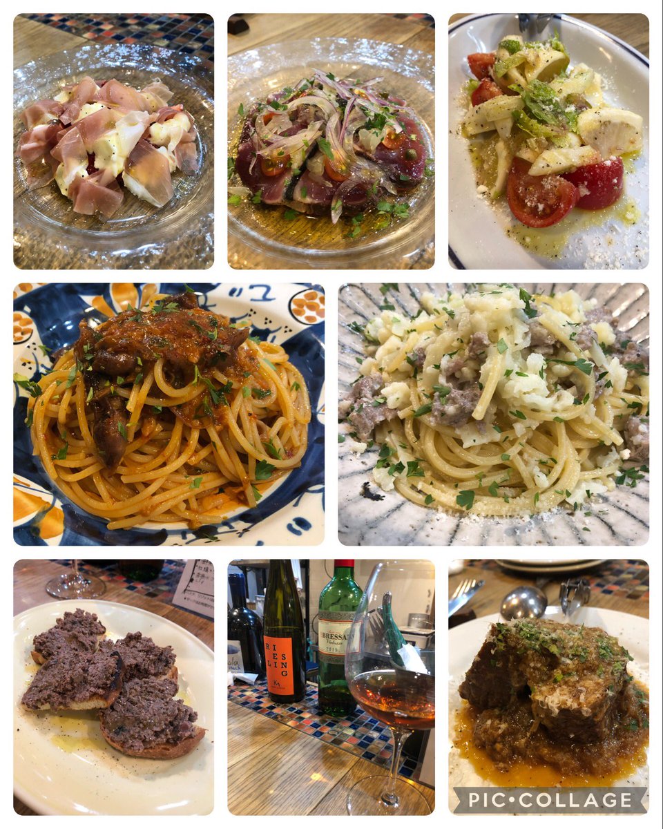 pastaya's tweet photo. 先日行った中区千代田の「Rocco」さん🍴
オーダーし過ぎて腹パン😋
#Rocco https://t.co/0U1Ly39BSf