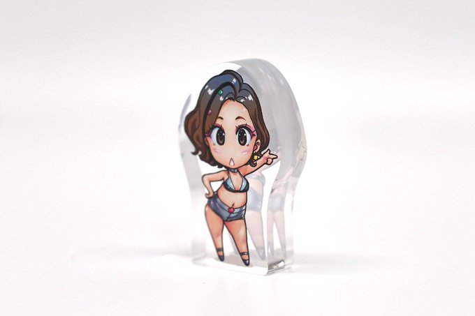 『カナンRPG』等TRPG参加の際にはアクリルフィギュアの手持ちコマを持ち込むと世界観が広がります。そして可愛い❤️ 