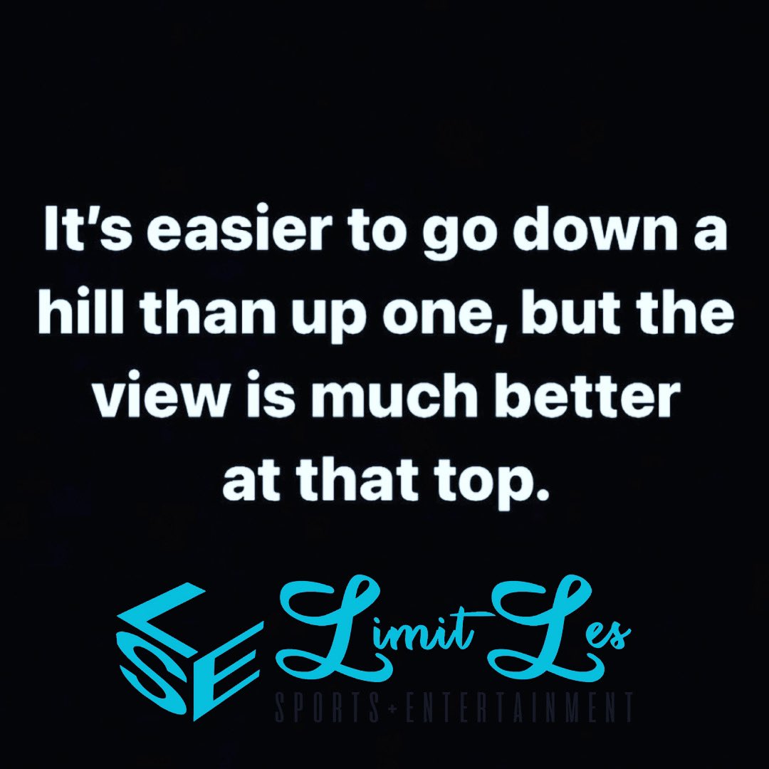 LimitLesSports's tweet photo. Caught myself going downhill📉 …. But now it’s time to climb that mountain 🧗🏻♀️ 🏔️👀📈♾️🏁🩵🙏🏽 #LESisMore #LimitLESsports #SayLes https://t.co/EJRL4NjROL