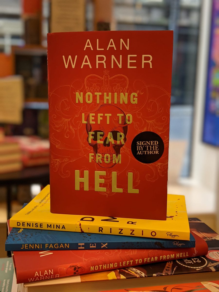 WstonesDundee's tweet photo. Signed copies available in store of Nothing Left to Fear by Alan Warner: the latest in the Darkland Tales series by @PolygonBooks #alanwarner #scottishhistory https://t.co/hd0Q0aO1be