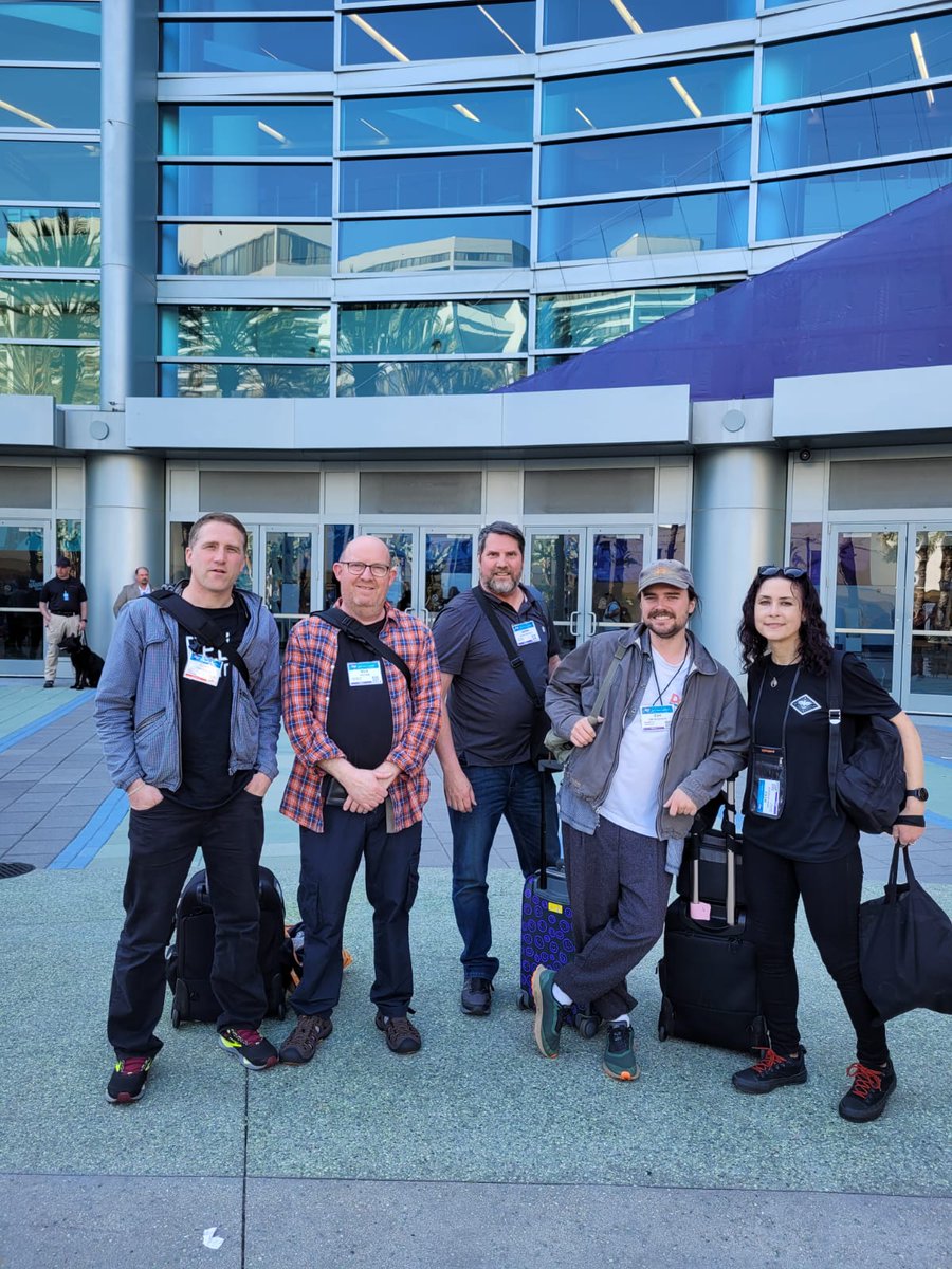 sonicstate's tweet photo. Here's the on the ground team who brought you 90 Sonicstate videos from #NAMM23, alongside the editing team back in the UK.
We hope you enjoyed the show! https://t.co/wlESuAp5cV