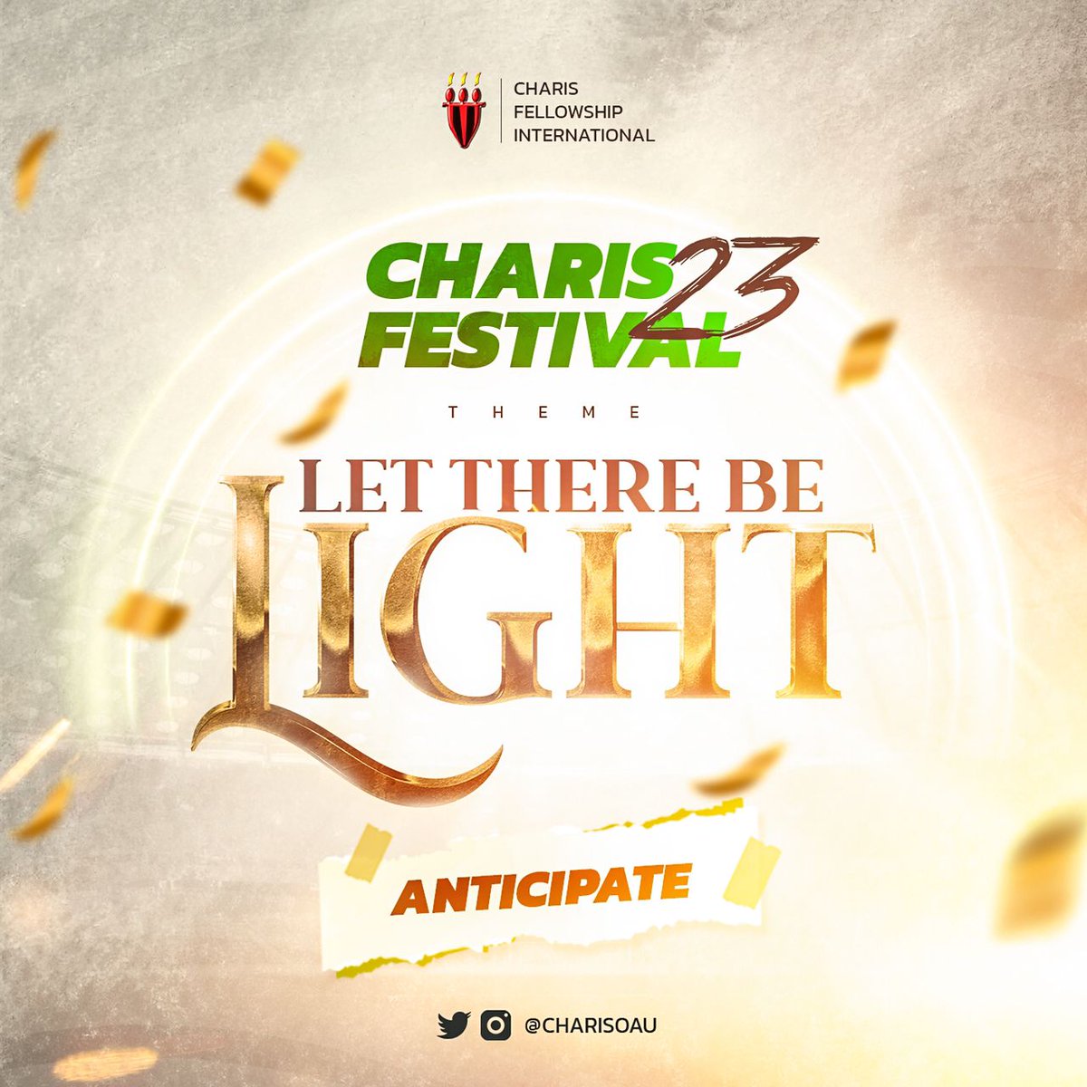 CharisOau1's tweet photo. Are you readyyyyyyyy?✨✨✨✨✨✨

The most anticipated meeting of the year is almost here🥳🥳🥳🥳

IT’S *CHARIS FESTIVAL ‘’23*

Theme: Let there be light ✨✨

Prayers have gone ahead🙌🏾
Words have been said concerning it

It's going to be filled with signs and wonders. https://t.co/8dmjHSkZrZ