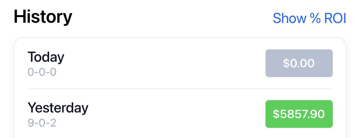 PatsSportsPicks's tweet photo. 9 Straight today and up 58 units! LFG! #sportsbet #SportsGambling #DraftKings https://t.co/upKO2VMkNI