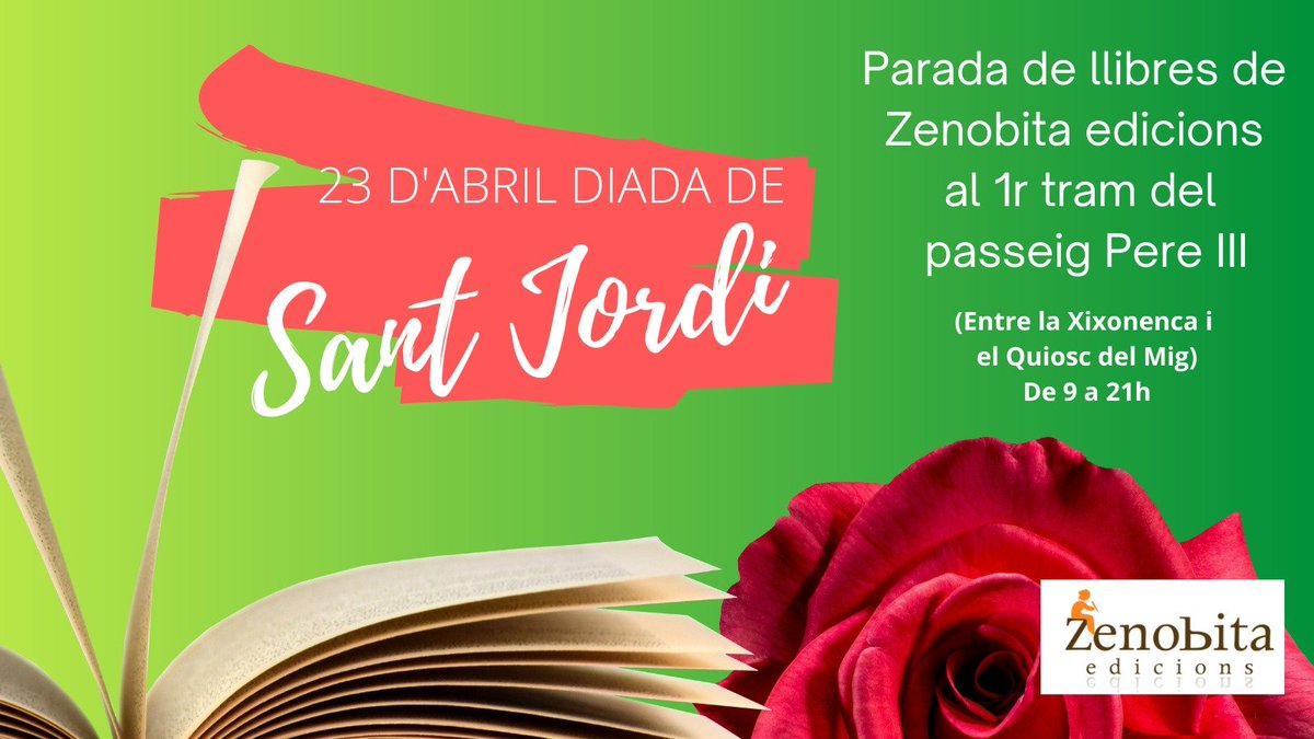 Feliç Sant Jordi i molt bona diada!
