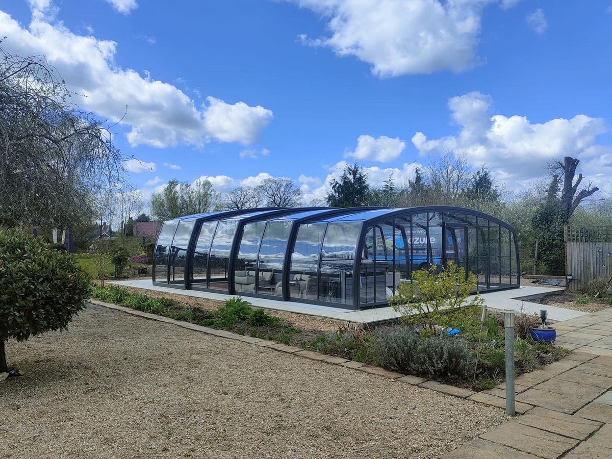 azurepergola's tweet photo. Huge retractable enclosure installed at a beautiful home in Norfolk
π· Retractable Enclosure 9m x9.5m finished in DB703
π https://t.co/PhxcVH9wqp
π§info@azureoutdoorliving.com
π 01362 470770
#azureoutdoorliving #retractablepoolenclosure #swimspaenclosure #poolenclosure https://t.co/DPpy7mbnk9