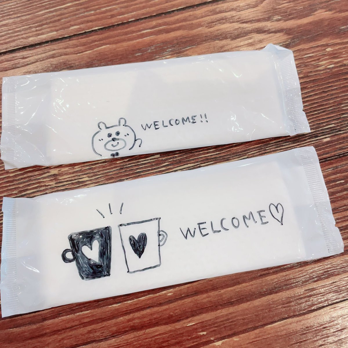 ponkotsu_yukky's tweet photo. ご近所カフェランチ😋

おしぼりのイラストかわいー💕
タコライスにしたよ！

#ご近所カフェ
#平野ランチ
#ReCafe https://t.co/2kLGfPFQgG