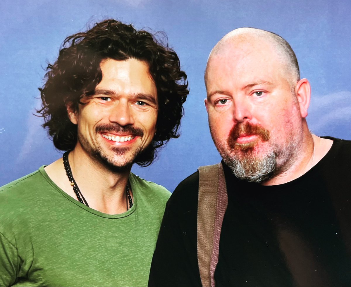 #lukearnold #actorlukearnold #writerlukearnold Luke Arnold and #artistthomasdelohery #thomasdelohery @TomdeloheryJ Thomas Delohery #melbourne #australia