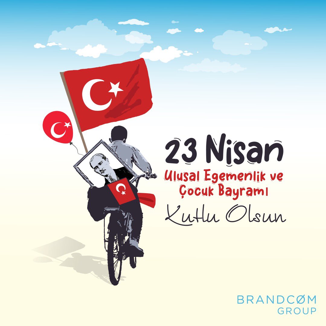 BrandcomGroup's tweet photo. 23 Nisan Ulusal Egemenlik ve Çocuk Bayramı kutlu olsun! https://t.co/RzS2jUlxIV