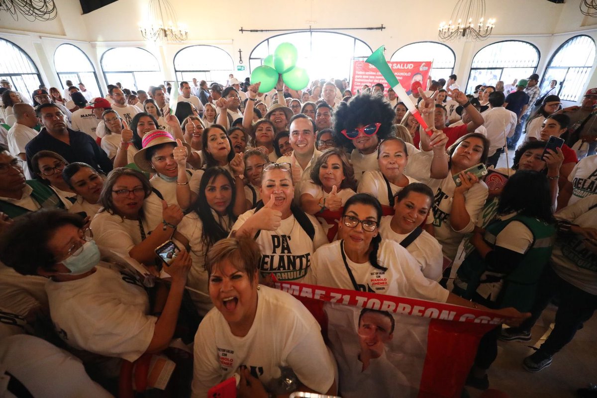 manolojim's tweet photo. Tuvimos una excelente reunión con mis amigas y amigos de distintos Sindicatos de Salud en Coahuila. Vamos a sumar esfuerzos para cuidar la salud de las y los coahuilenses porque nuestra gente merece servicios de primera. (1/2) https://t.co/xByzCon0vs