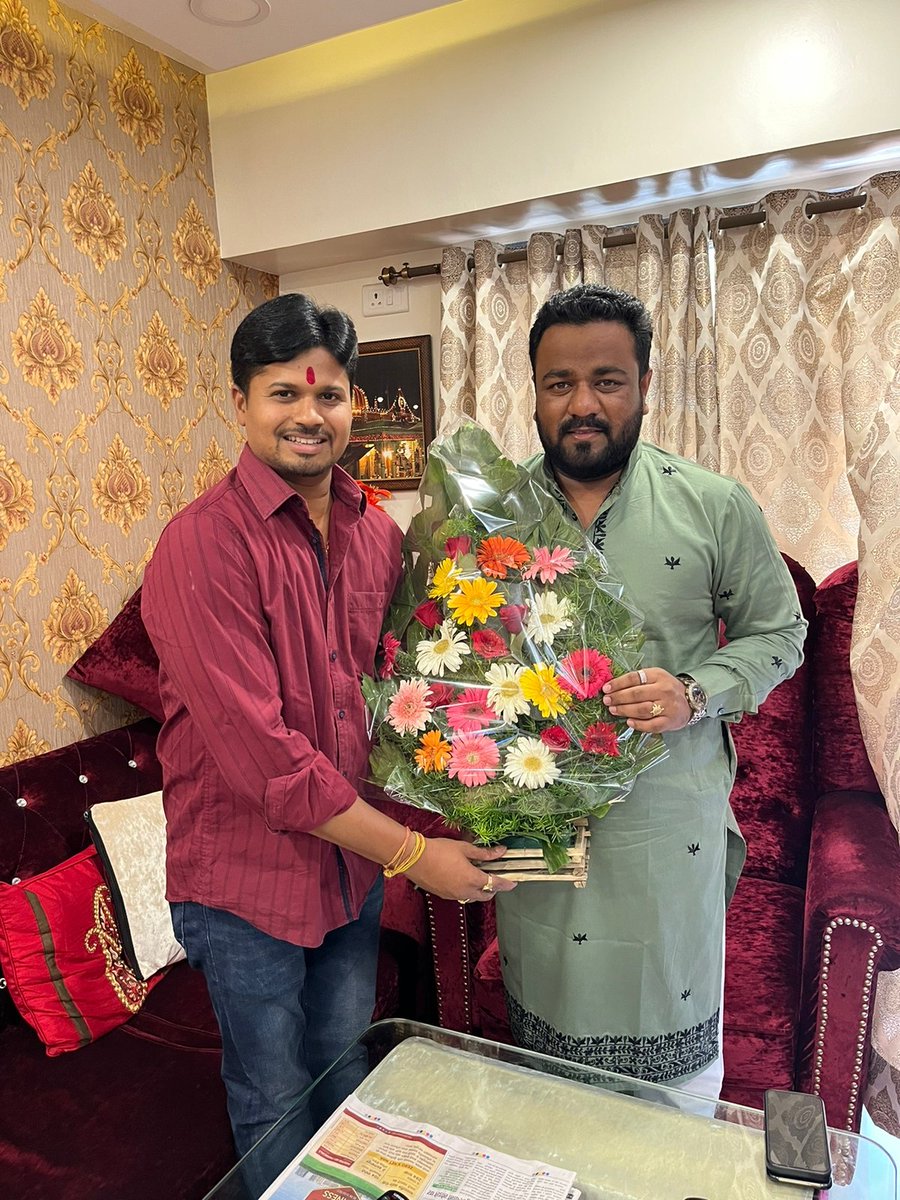 ispaymall's tweet photo. आमचे मार्गदर्शक विद्यार्थी काँग्रेसचे प्रदेशाध्यक्ष मा.आमिर भाई शेख यांना त्यांच्या पुणे येथील निवासस्थानी जाऊन  वाढदिवसाच्या शुभेच्छा दिल्या💐
@amirshaikh_INC https://t.co/U0GL2EdGUu