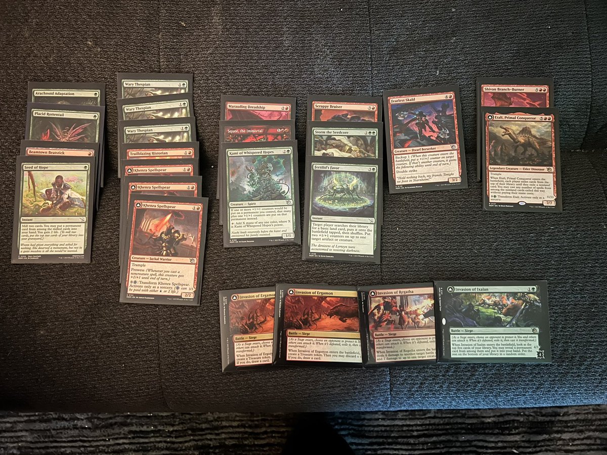 thevagrantkey's tweet photo. Impromptu sealed night of #magicmom with @va1kyriie tonight. Went RG with the sole purpose to flip Etali… never got to cause she just killed it everytime 😔 https://t.co/ALZyNwEKQF