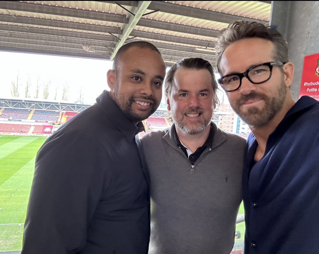 Ryan Reynolds (@vancityreynolds) on Twitter photo Everything I own smells like champagne, beer and grass. I’m still somewhere between giggling and sobbing. This town and this sport is one of the most romantic things on earth. Thank you, <a href="/Wrexham_AFC/">Wrexham AFC</a> ⚔️🏴⚔️ Everything I own smells like champagne, beer and grass. I’m still somewhere between giggling and sobbing. This town and this sport is one of the most romantic things on earth. Thank you, <a href="/Wrexham_AFC/">Wrexham AFC</a> ⚔️🏴⚔️