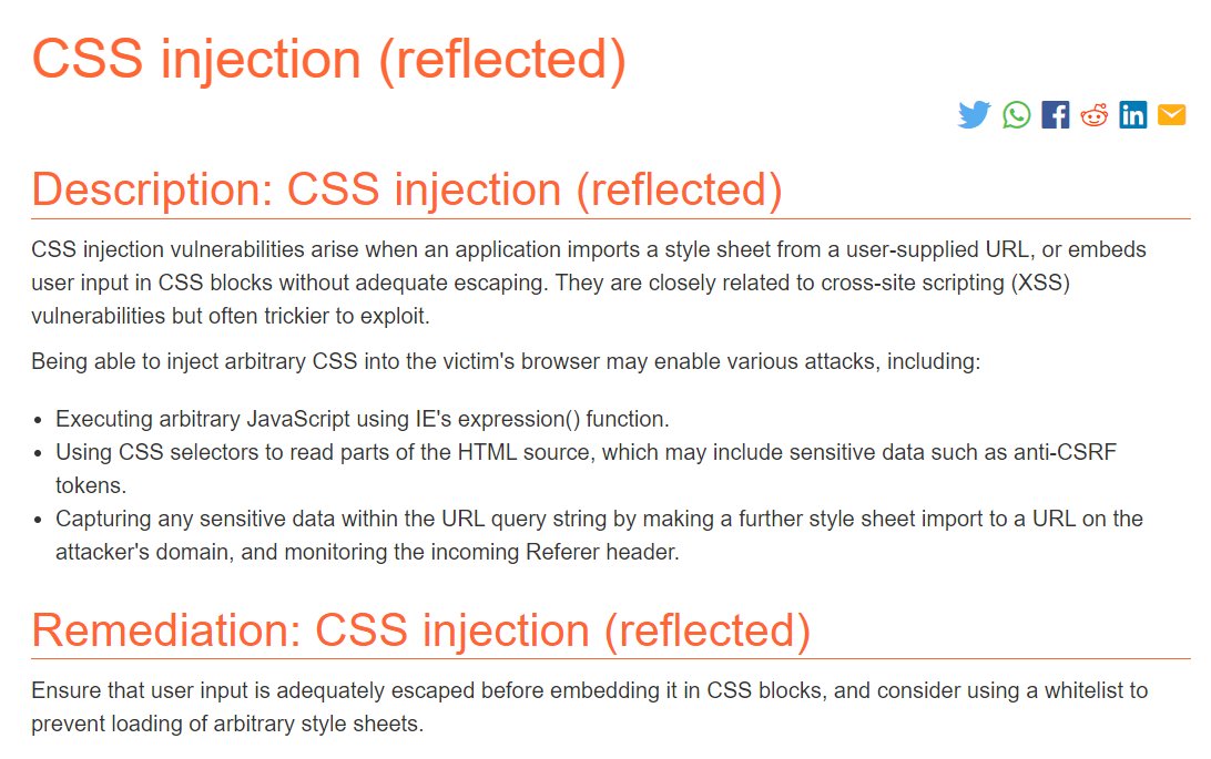 sk1dd13's tweet photo. I ignored CSS my entire life until I got to know that CSS injection exists🥲 https://t.co/w3iBy95qe8
