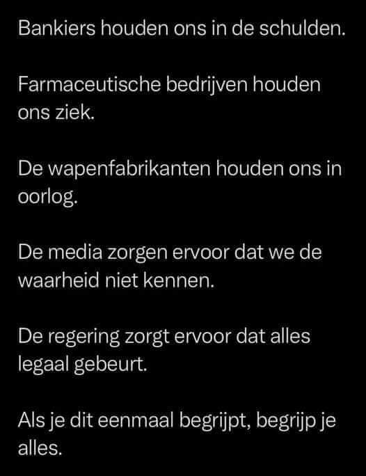 WhoElse53's tweet photo. Helaas...wel waarheid hé https://t.co/ywFDKEif5X