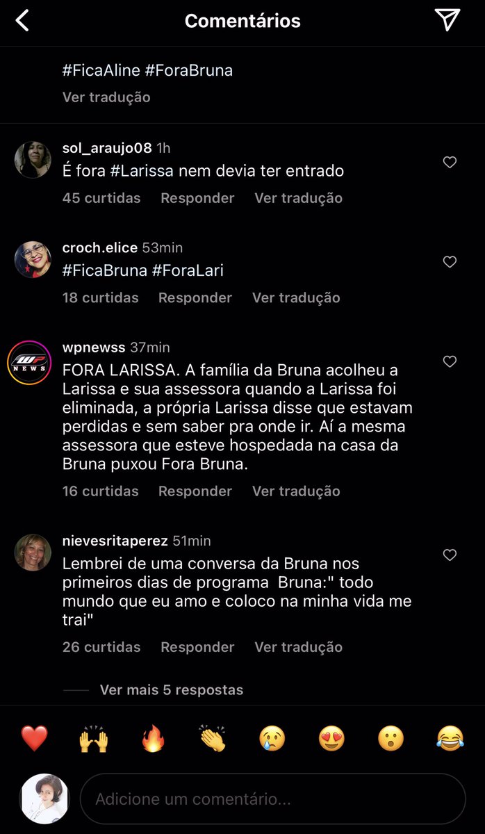 gabiwho_br's tweet photo. gente, eu estava realmente triste
até que entrei no ig e no Facebook pra ver os comentários nas páginas da Aline e as pessoas estão revoltadas 80% dos comentários é de pessoas que acham injusto a Bruna perder a final para a Lari, eu não sei vocês
mas eu não vou dormir votando 🦏 https://t.co/4pDSRSlQxP