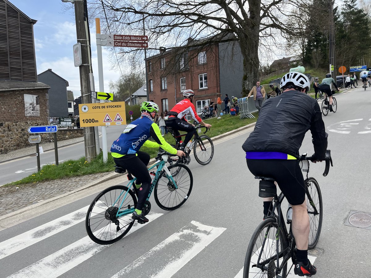 BartBarnard's tweet photo. Gisteren fietst ik samen met @talkotalko Luik-Bastenaken-Luik. Zware maar prachtige tocht. Jammer van de regen de laatste twee uur. https://t.co/UFk50D6up4
